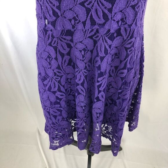 Free People Miles of Lace Tank Floral Midi Dress - Picture 4 of 8